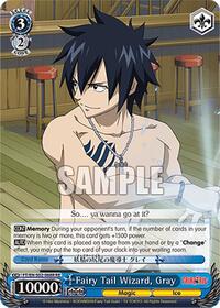 Gray (RRR) RRR waifu card — Weiss Schwarz